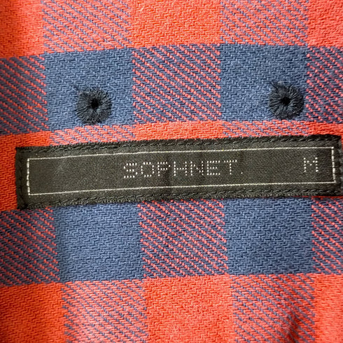 ソフネット SOPHNET. STAR EMBROIDERY B.D SHIRT メンズ JPN:M