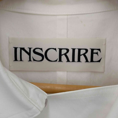 アンスクリア INSCRIRE Dobby Canvas N'S Trench Coat WHITE レディース 36