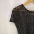 プリーツプリーズイッセイミヤケ PLEATS PLEASE ISSEY MIYAKE プリーツ加工 レースフロント バイカラー カットソー レディース JPN:3