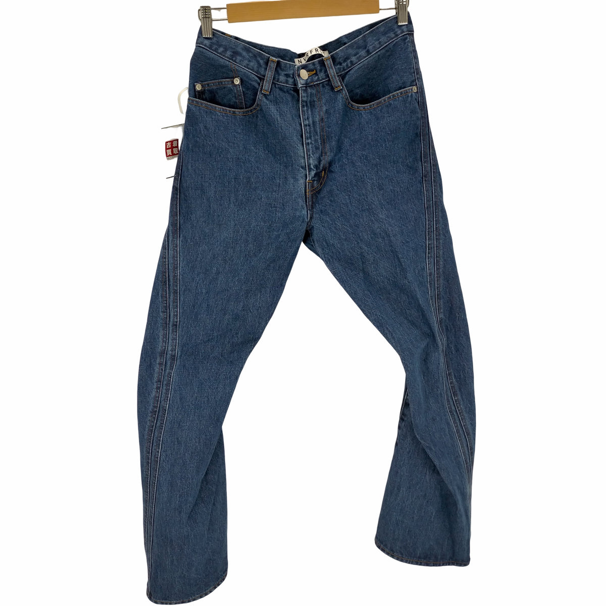 ネヴァーフォーゲット NVRFRGT 23SS 3D Twisted Jeans メンズ JPN：2