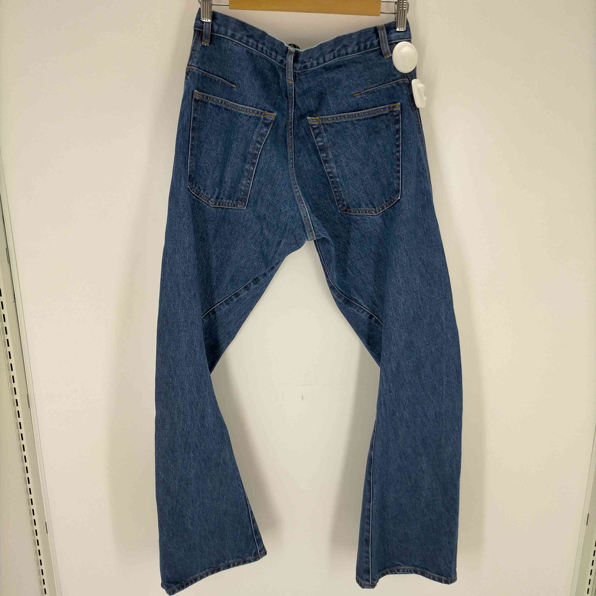 NVRFRGT 23SS 3D Twisted Jeans-