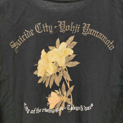 ヨウジヤマモト Yohji Yamamoto プリントTシャツ レディース M