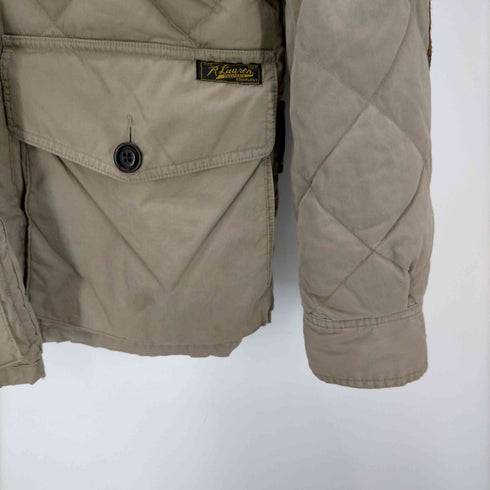 ポロバイラルフローレン Polo by RALPH LAUREN MOUNTAIN EQUIPMENT 襟ムートン キルティングジャケット メンズ import:S