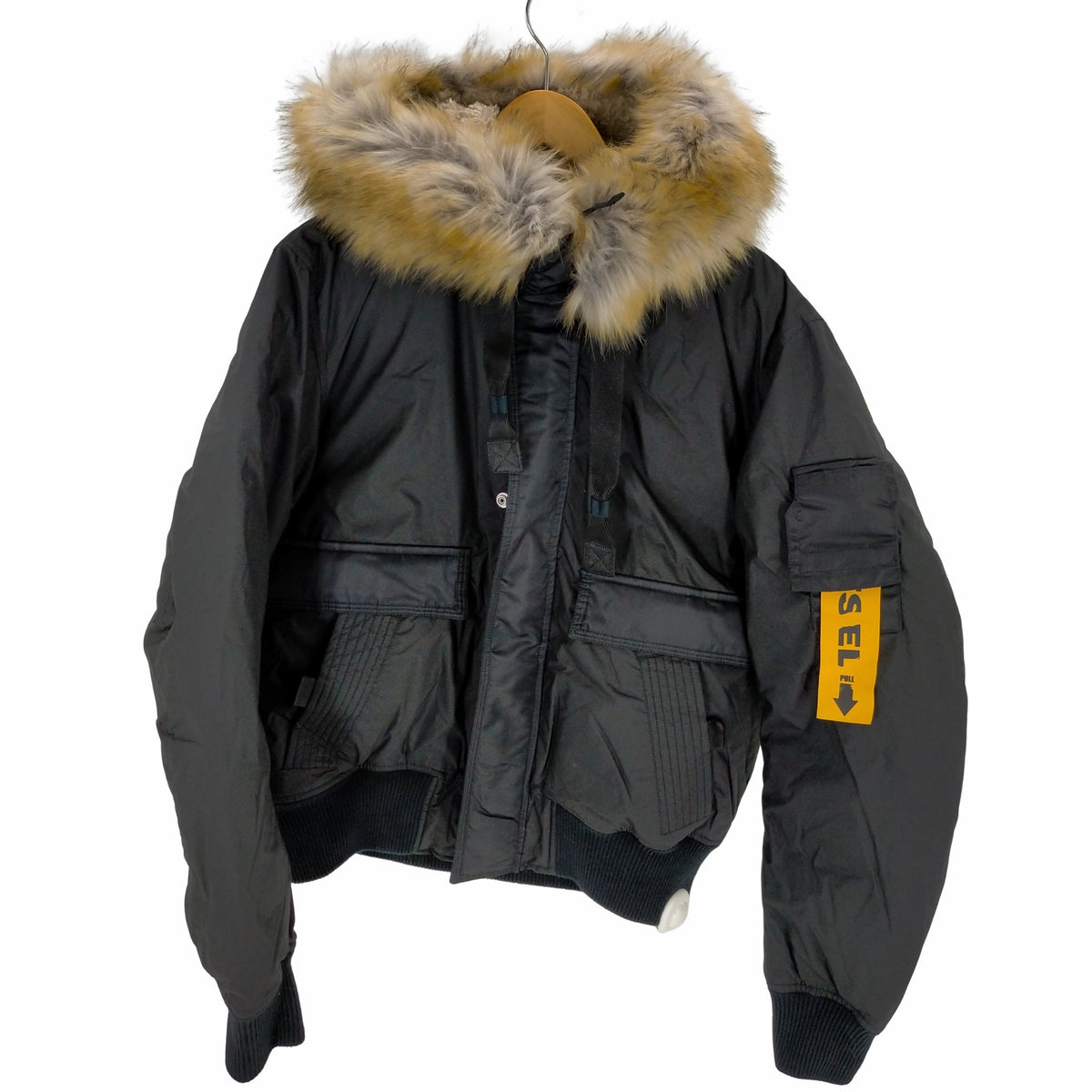 ディーゼル DIESEL APPLICATION FAUX FUR メンズ JPN：XL