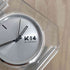 KLASSE 14 K14 IRREGULARLY SQUARE Silver with Mesh Strap レディース
