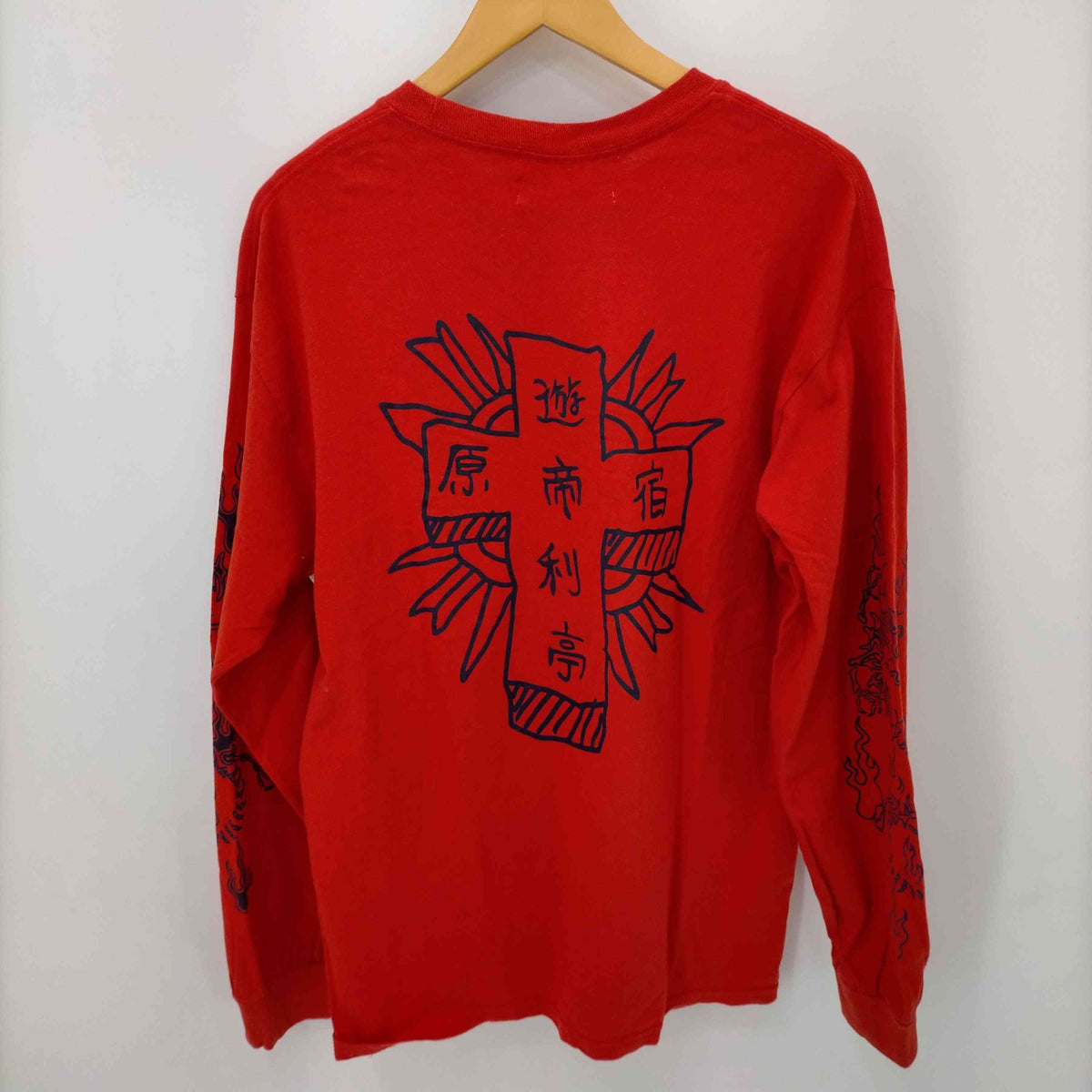 エフェクテン EFFECTEN 19AW 原宿遊帝利亭 L/S Tシャツ メンズ JPN：L