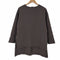 ユナイテッドアローズグリーンレーベルリラクシング UNITED ARROWS green label relaxing トリプルクロス バックジップ チュニック カットソー レディース
