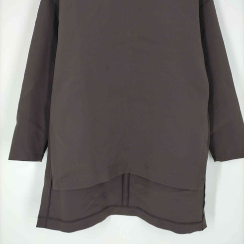 ユナイテッドアローズグリーンレーベルリラクシング UNITED ARROWS green label relaxing トリプルクロス バックジップ チュニック カットソー レディース