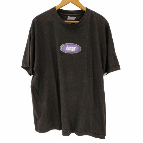 フルギ DAMAGE オーバルロゴ クルーネックTシャツ メンズ import:XL