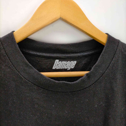 フルギ DAMAGE オーバルロゴ クルーネックTシャツ メンズ import:XL