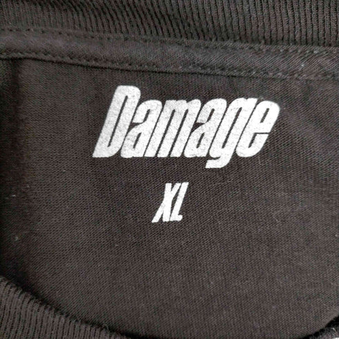 フルギ DAMAGE オーバルロゴ クルーネックTシャツ メンズ import:XL