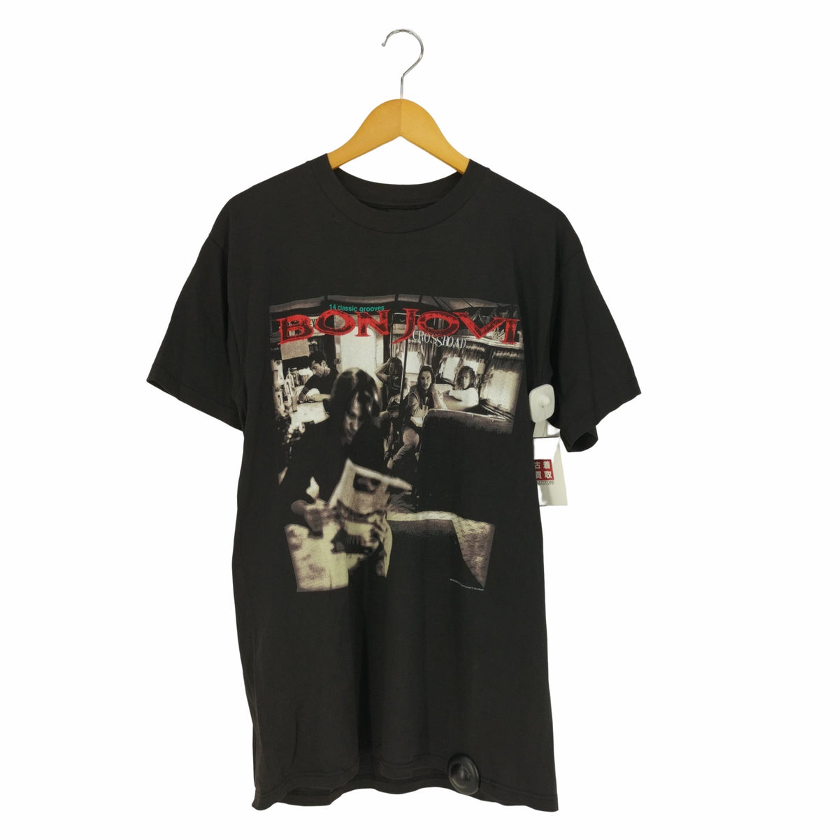 - BROCKUM 1994年コピーライト USA製 シングルステッチ BON JOVI ボンジョビ プリントTシャツ バンドTシャツ メンズ  import：L