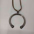 ナバホ NAVAJO STERLING SUNSHINE REEVES ホースシューナジャネックレス メンズ