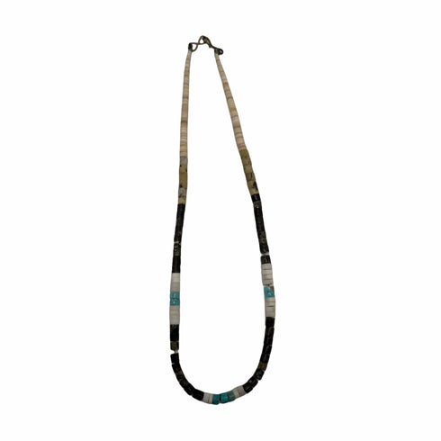 ナバホ NAVAJO Martine Lovato ヒシネックレス メンズ