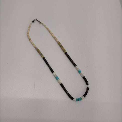 ナバホ NAVAJO Martine Lovato ヒシネックレス メンズ