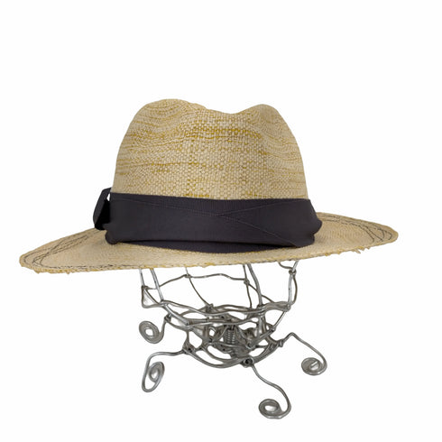 Lola HATS リボン付き麦わら帽子 レディース