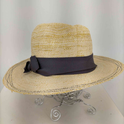 Lola HATS リボン付き麦わら帽子 レディース