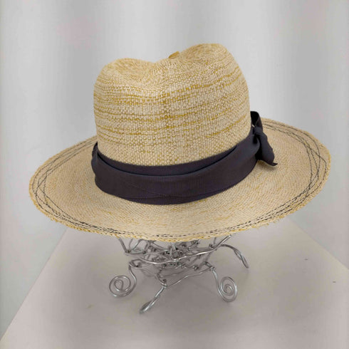 Lola HATS リボン付き麦わら帽子 レディース