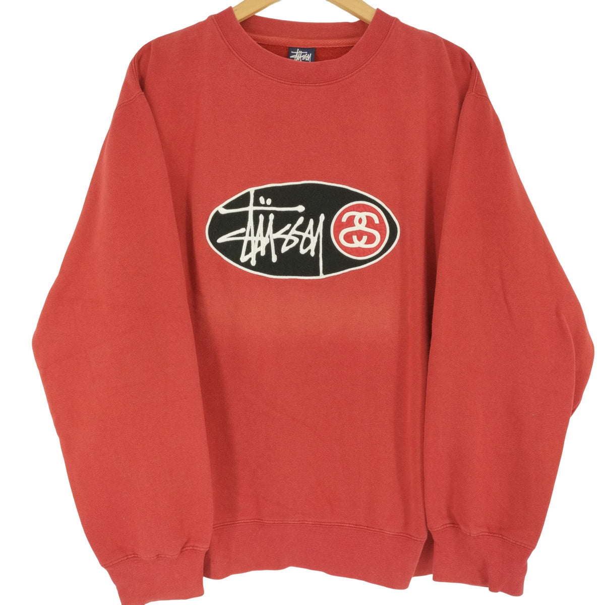 ステューシー Stussy 90S 紺タグ クルーネックスウェット ストックロゴ