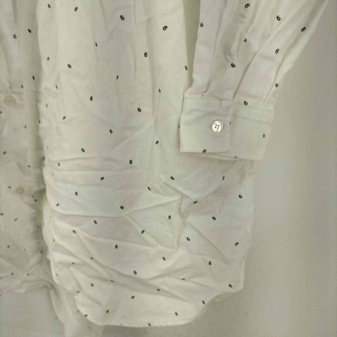 エムエムシックス メゾンマルジェラ MM6 Maison Margiela 22SS 6 print shirt dress 6ロゴ シャツワンピース レディース S
