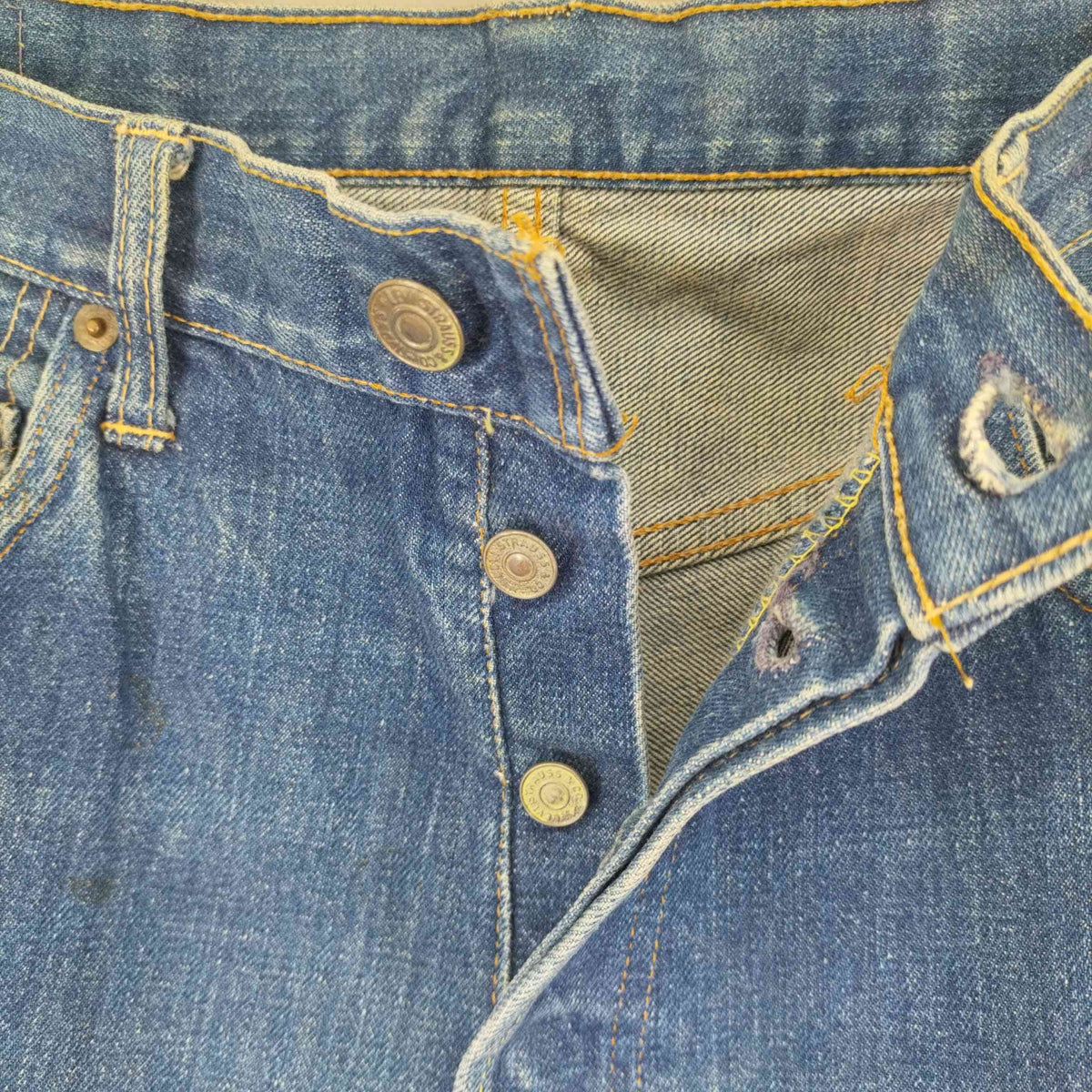 Levis(リーバイス) 60S ボタン裏8 501 Big E 足長R メンズ - デニム