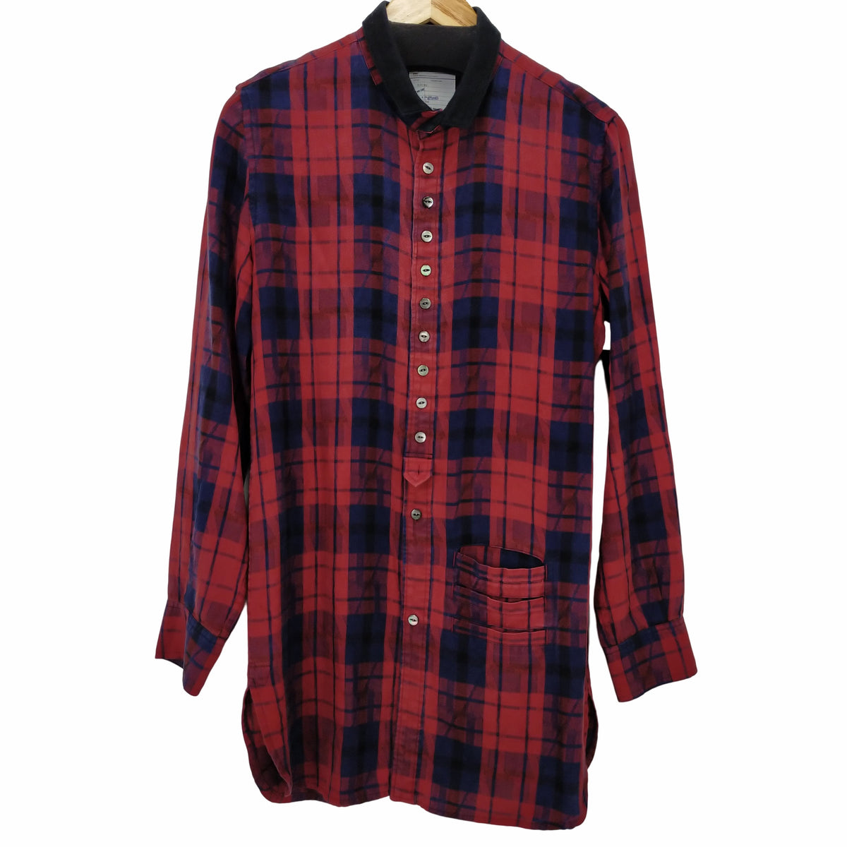 シャリーフ SHAREEF CHECK JQ LONG SHIRTS メンズ JPN：1 – ブランド