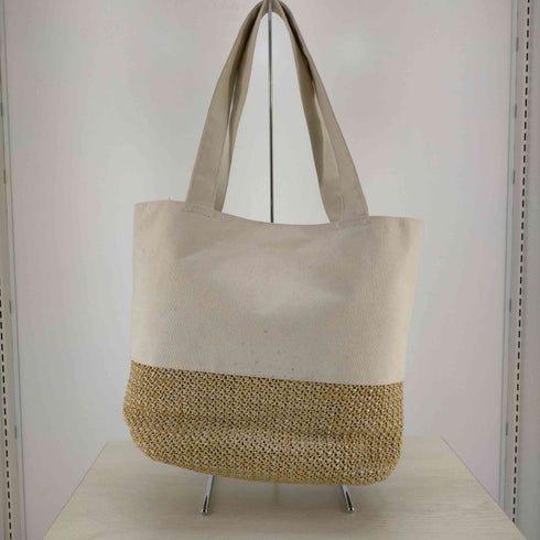 ツモリチサト TSUMORI CHISATO キャンバス切替トートバッグ レディース