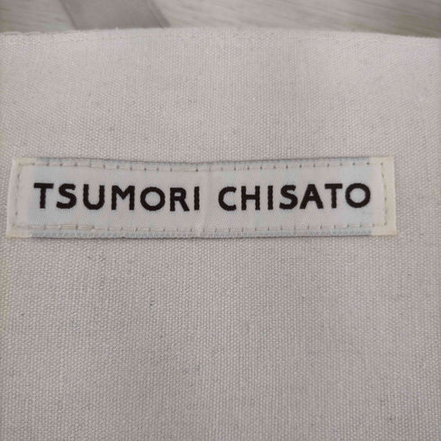 ツモリチサト TSUMORI CHISATO キャンバス切替トートバッグ レディース