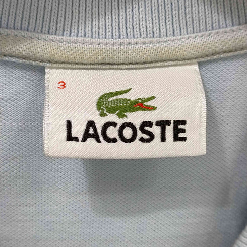 ラコステ LACOSTE ボーダー ポロシャツ メンズ 3
