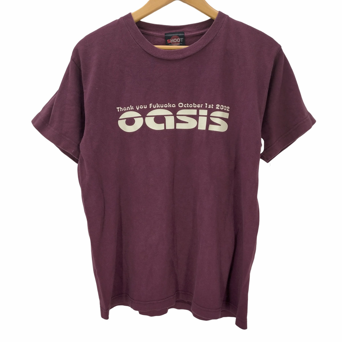 シュート SHOOT 2002年 OASIS 福岡 バンドTシャツ メンズ M – ブランド古着買取販売バズストア