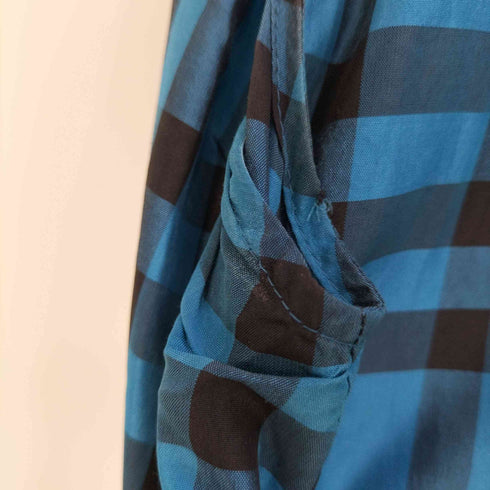 ゼロエイトサーカス 08 sircus chambray check trapeze dress レディース 1