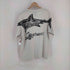 USA製 BUYA HAWAII take NO prisoners シャーク 両面プリント クルーネックTシャツ シングルステッチ メンズ import:L