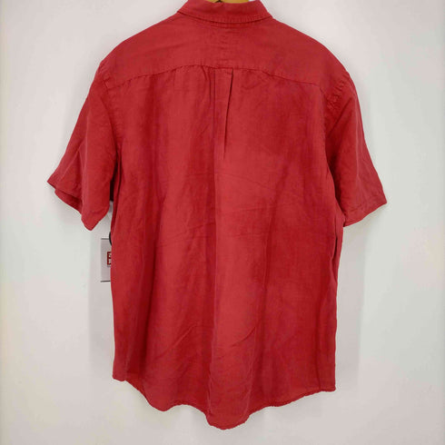 ラルフローレン RALPH LAUREN 90s ポニー刺繍 CLASSIC FIT リネンシルクショートスリーブシャツ メンズ import:XL
