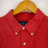 ラルフローレン RALPH LAUREN 90s ポニー刺繍 CLASSIC FIT リネンシルクショートスリーブシャツ メンズ import:XL