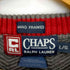 チャップスラルフローレン CHAPS RALPH LAUREN HAND RAMED ワンポイント刺繍 ヘリンボーン クルーネックニット メンズ import:L