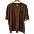 ストレイト STRAIIIGHT VELOUR SS POCKET CREW メンズ JPN:M