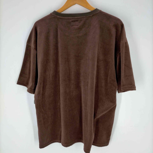 ストレイト STRAIIIGHT VELOUR SS POCKET CREW メンズ JPN:M