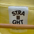 ストレイト STRAIIIGHT LCLS SS TEE YELLOW メンズ JPN:XXL