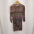 イザベルマランエトワール ISABEL MARANT ETOILE 総柄 シルク スキッパー L/S ワンピース レディース JPN:38