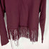ザラ ZARA fringe long sleeve フリンジ ロングスリーブ カットソー レディース JPN:S