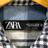 ザラ ZARA チェック柄 中綿 シャツ ジャケット レディース