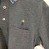 ランズエンド LANDS END 襟チェック 刺繍ポロシャツ メンズ JPN:M