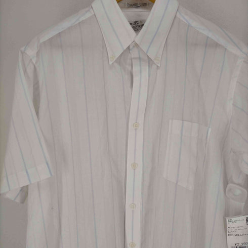 シアーズ ローバック SEARS ROEBUCK&CO 80S ストライプ半袖シャツ メンズ 16 1/2