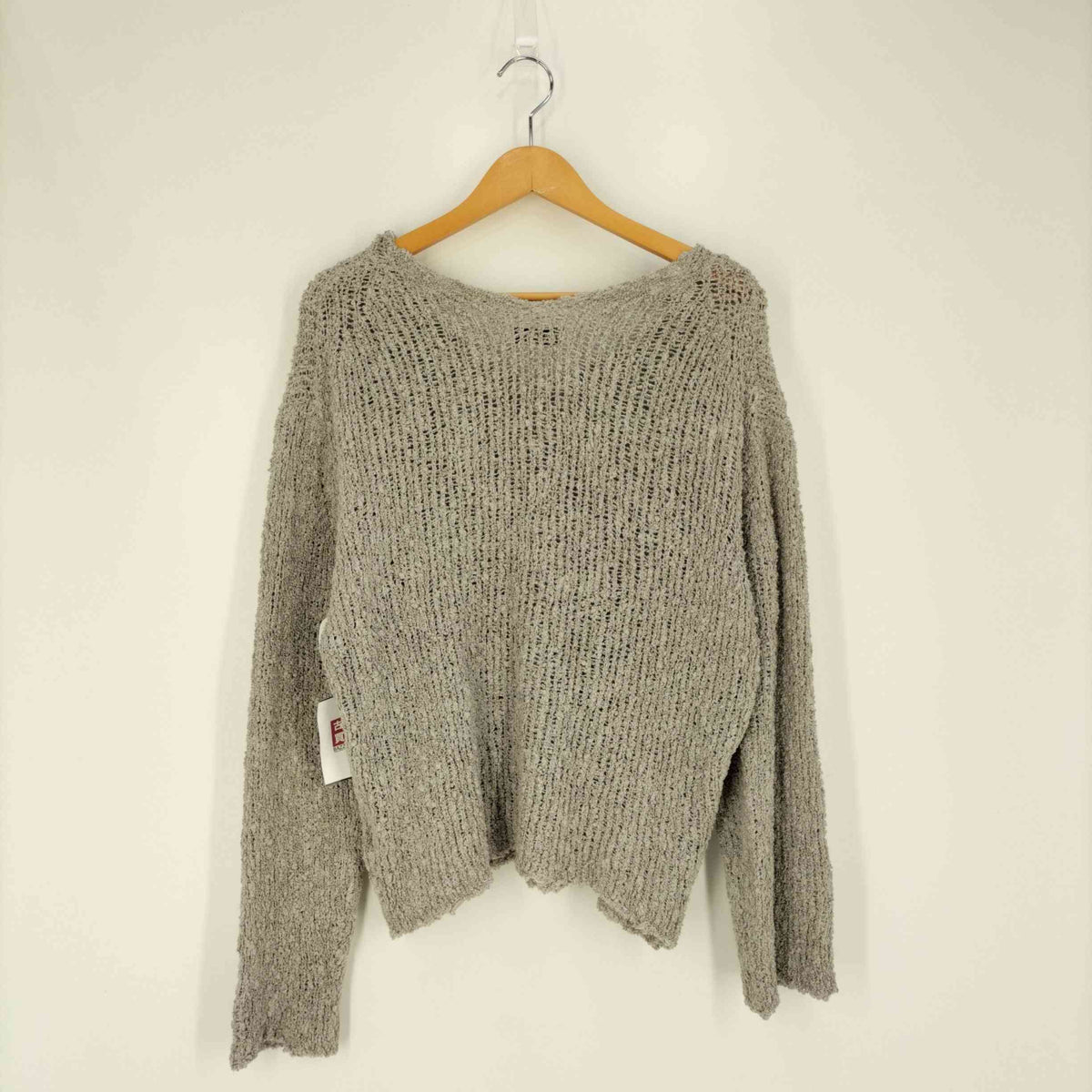 アリシアスタン ALEXIA STAM V Neck Long Sleeve Knit Top レディース