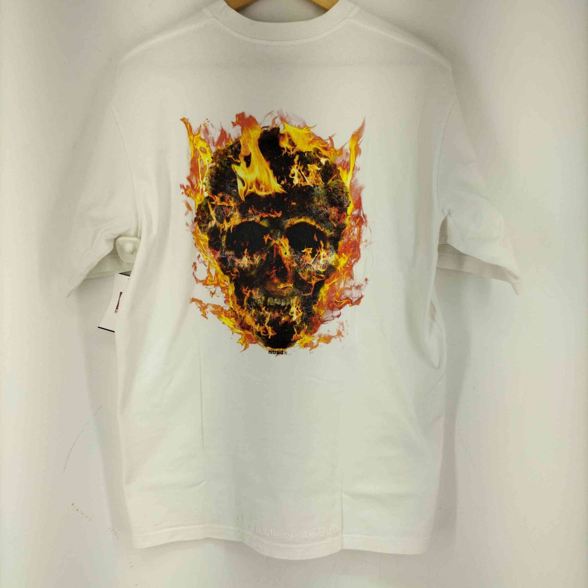 nitraid ナイトレイド dope forest skull Tシャツ-