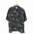 バナナカバナ BANANA CABANA 総柄 シルク アロハシャツ メンズ import:L