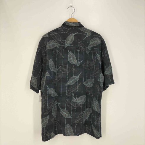 バナナカバナ BANANA CABANA 総柄 シルク アロハシャツ メンズ import:L