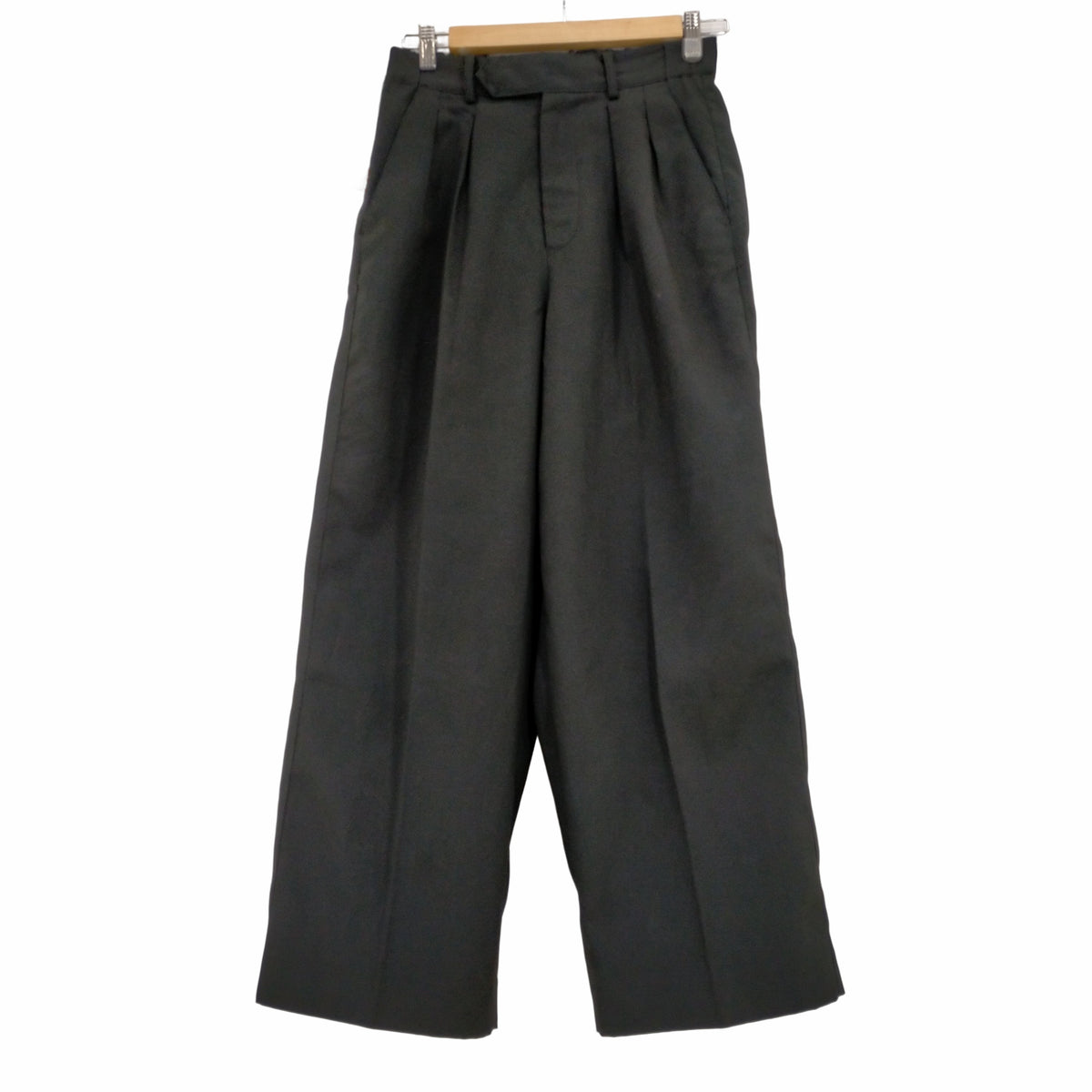 ウィム バイ リドム WYM LIDNM HI TWISTED GABA WIDE TUCK SLACKS メンズ JPN：S –  ブランド古着買取販売バズストア