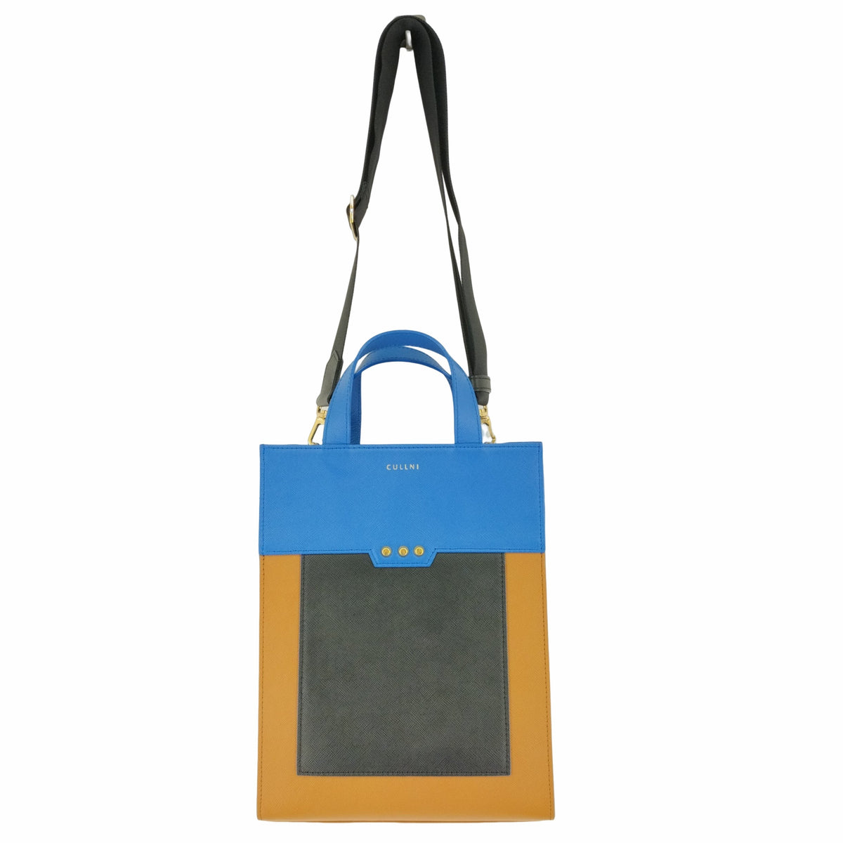 クルニ CULLNI Leather vertical mini tote bag トートバッグ