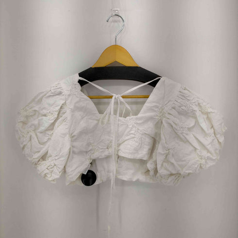 ベルパー BELPER 23SS EMBROIDERY LINEN BLOUSE レディース